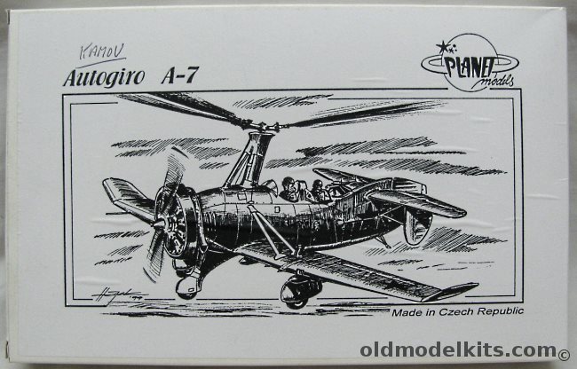 Planet Models 1/72 Soviet Autogiro Ts AGI A-7, 062 plastic model kit